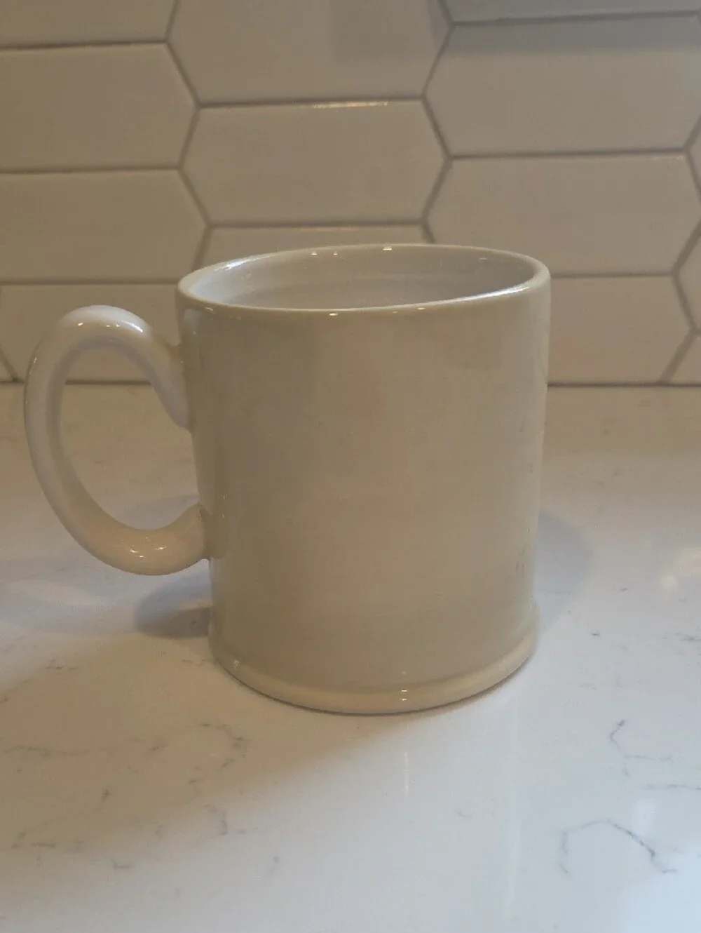 Cream Ceramic Dog Mug with Jack Russell Illustration - Pet Lover Gift
